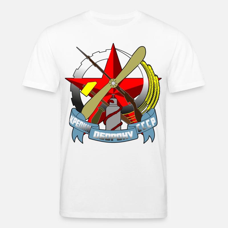 Russie - T-shirt bio CREATOR Stanley/Stella Unisexe - blanc