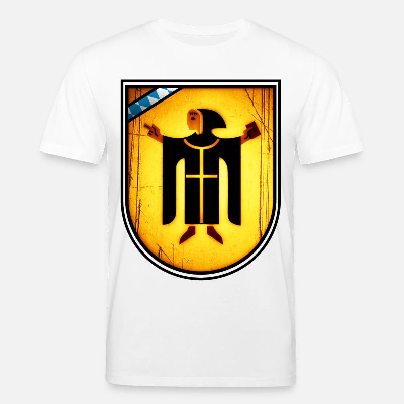 München's Mönch - Stanley/Stella Unisex Bio-T-Shirt CREATOR - Weiß