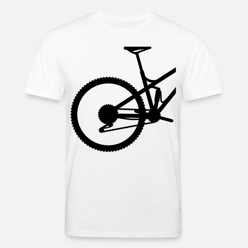 VTT arrière - T-shirt bio CREATOR Stanley/Stella Unisexe - blanc