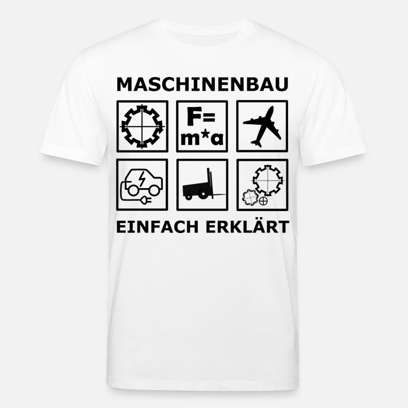 Mechanical Engineering Engineers - Stanley/Stella CREATOR Unisex Organic T-Shirt - white