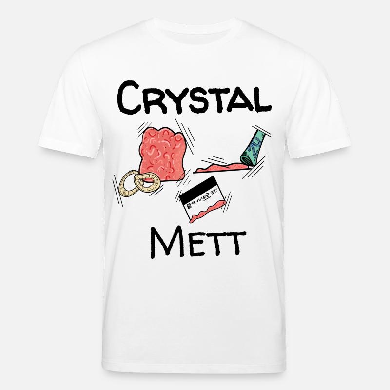 Mett - Crystal Mett - Stanley/Stella Unisex Bio-T-Shirt CREATOR  - Weiß