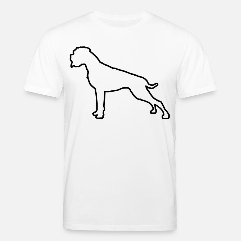 Plan Boxer - T-shirt bio CREATOR Stanley/Stella Unisexe - blanc