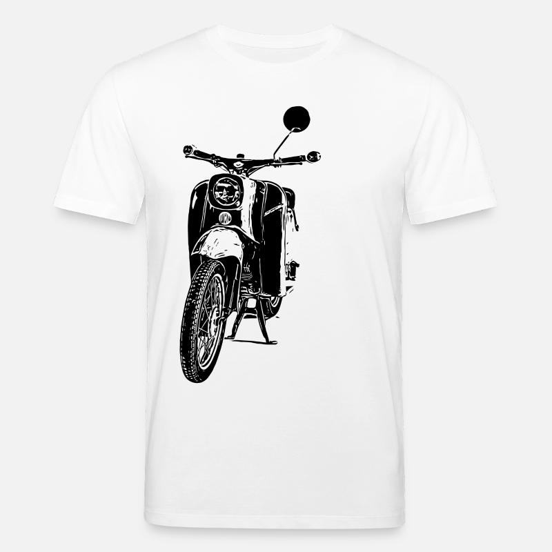 Schwalbe Moped - Stanley/Stella CREATOR Unisex Organic T-Shirt - white