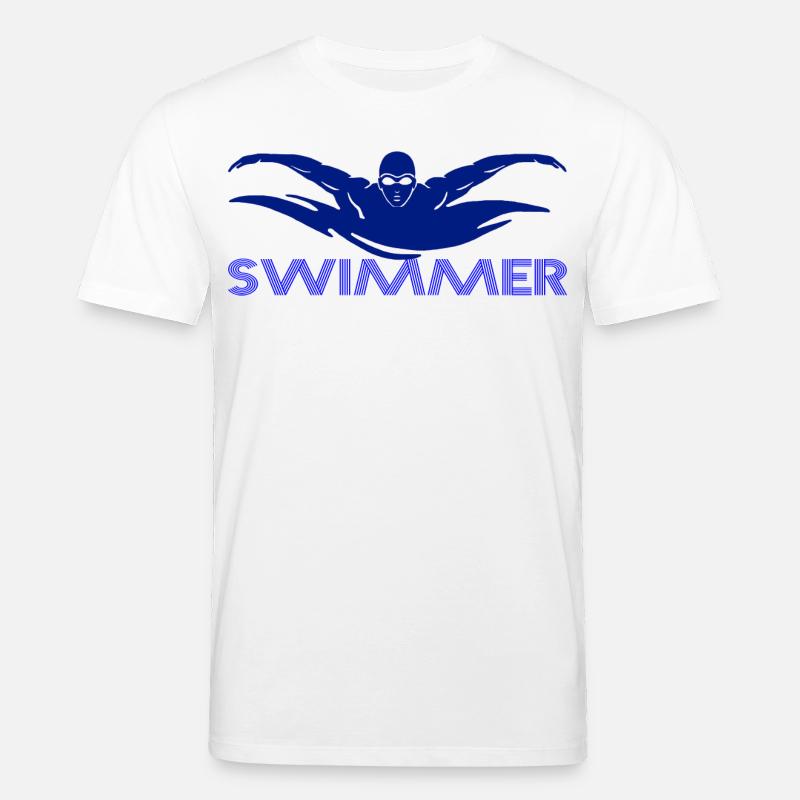 Nageur - T-shirt bio CREATOR Stanley/Stella Unisexe - blanc
