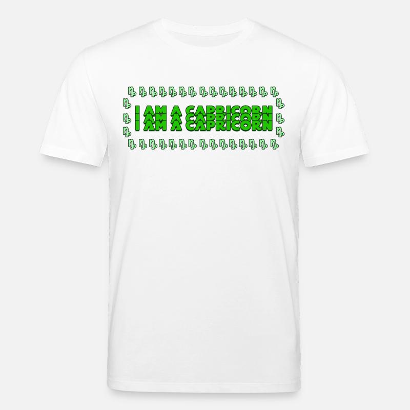 Steinbock Statement Sternzeichen Horoskop Esoterik - Stanley/Stella Unisex Bio-T-Shirt CREATOR  - Weiß