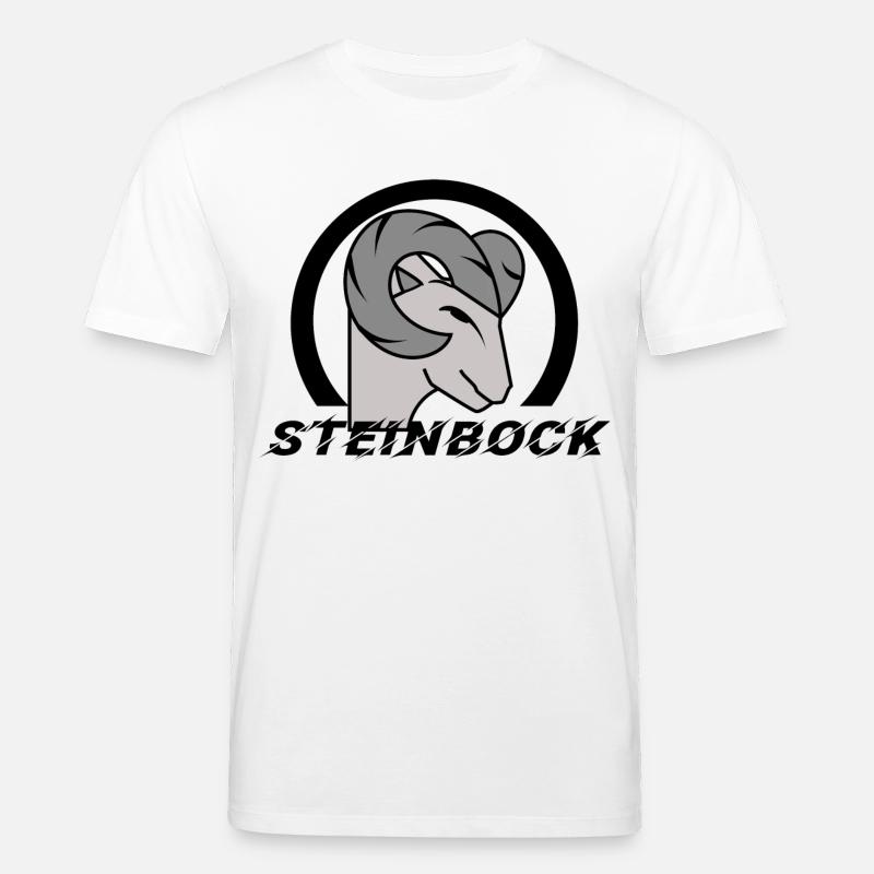 Astrologie Himmel Steinbock Tierkreiszeichen - Stanley/Stella Unisex Bio-T-Shirt CREATOR  - Weiß