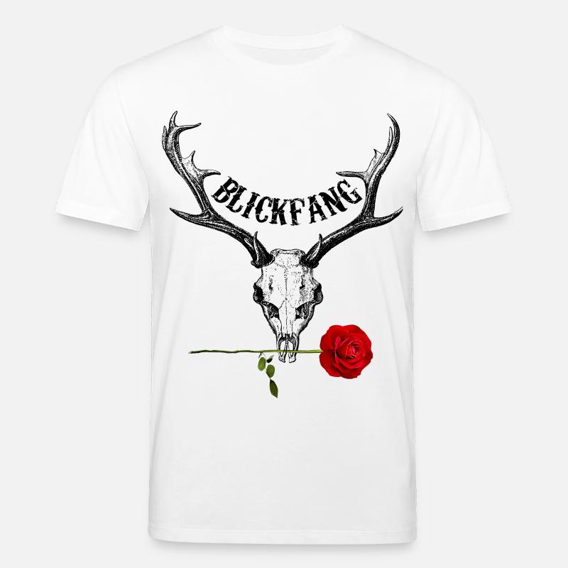 BLICKFANG Wild Rose hell - Stanley/Stella Unisex Bio-T-Shirt CREATOR  - Weiß