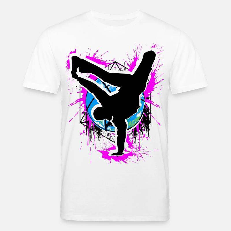 Breakdance - Breakdancer - Breakdancing - BBoy - Stanley/Stella Unisex Bio-T-Shirt CREATOR  - Weiß