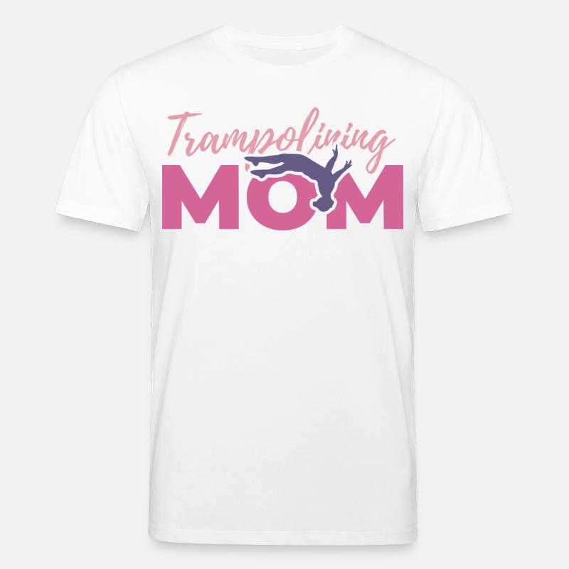 Trampolinspringer Mutter - Stanley/Stella Unisex Bio-T-Shirt CREATOR  - Weiß
