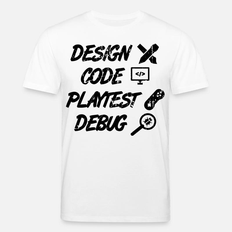 Design Code Playtest Debug - Stanley/Stella Unisex Bio-T-Shirt CREATOR  - Weiß