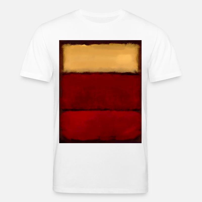 Rothko-Stil in digitalen Farben - Stanley/Stella Unisex Bio-T-Shirt CREATOR  - Weiß