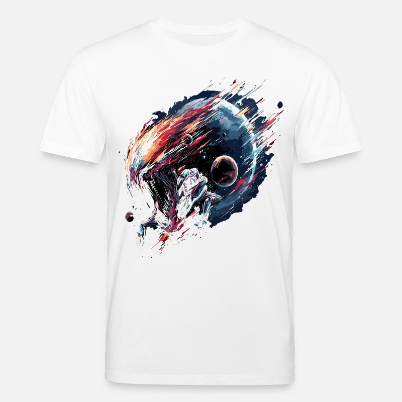 Alien Creature Planet Sci-Fi - Stanley/Stella Unisex Bio-T-Shirt CREATOR - Weiß