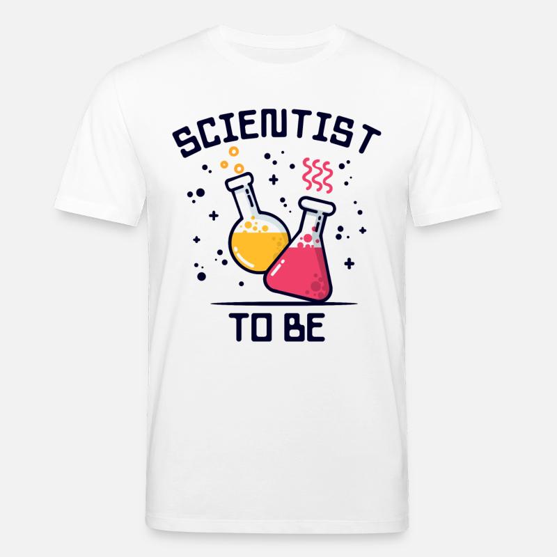 Workaholic Wissenschafter Statement Beruf Karriere - Stanley/Stella Unisex Bio-T-Shirt CREATOR  - Weiß