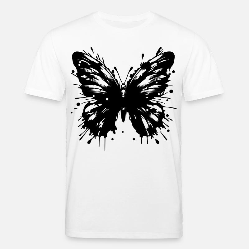 Schmetterling - Stanley/Stella Unisex Bio-T-Shirt CREATOR  - Weiß