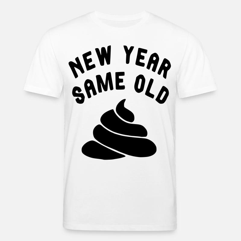 Jedes Silvester ist es dasselbe... # - Stanley/Stella Unisex Bio-T-Shirt CREATOR  - Weiß
