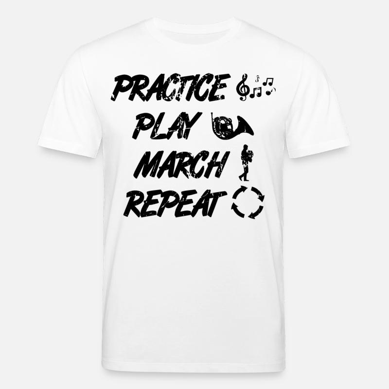 Waldhornist Routine - Stanley/Stella Unisex Bio-T-Shirt CREATOR  - Weiß
