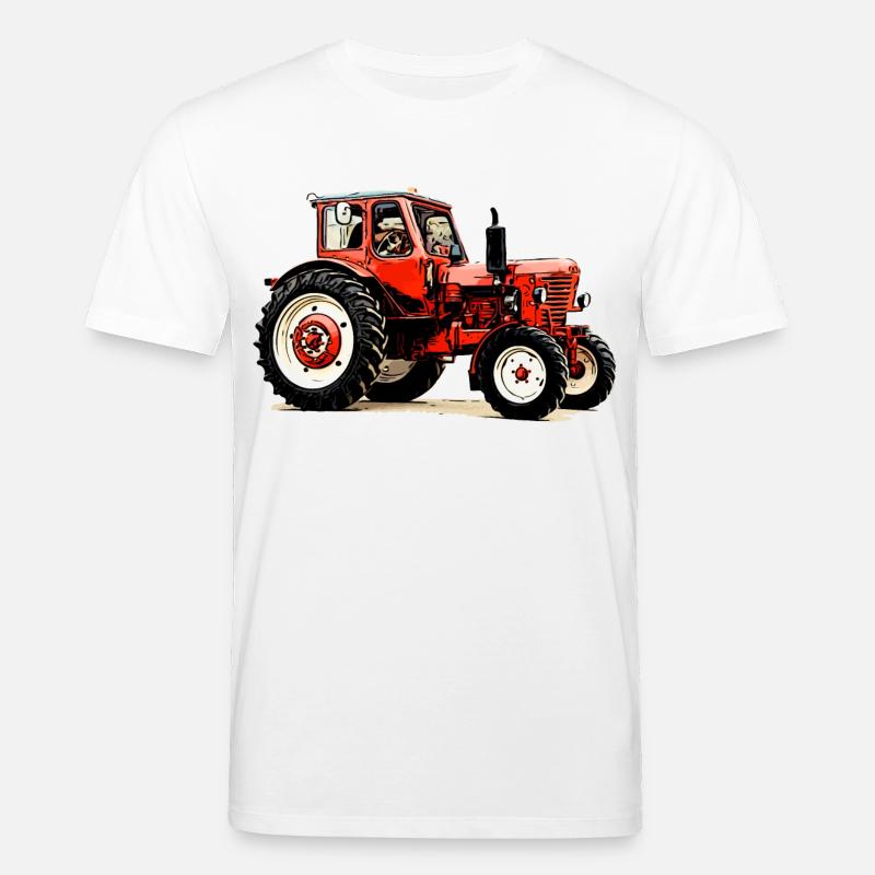 Belarus mts 50 - Stanley/Stella Unisex Bio-T-Shirt CREATOR  - Weiß