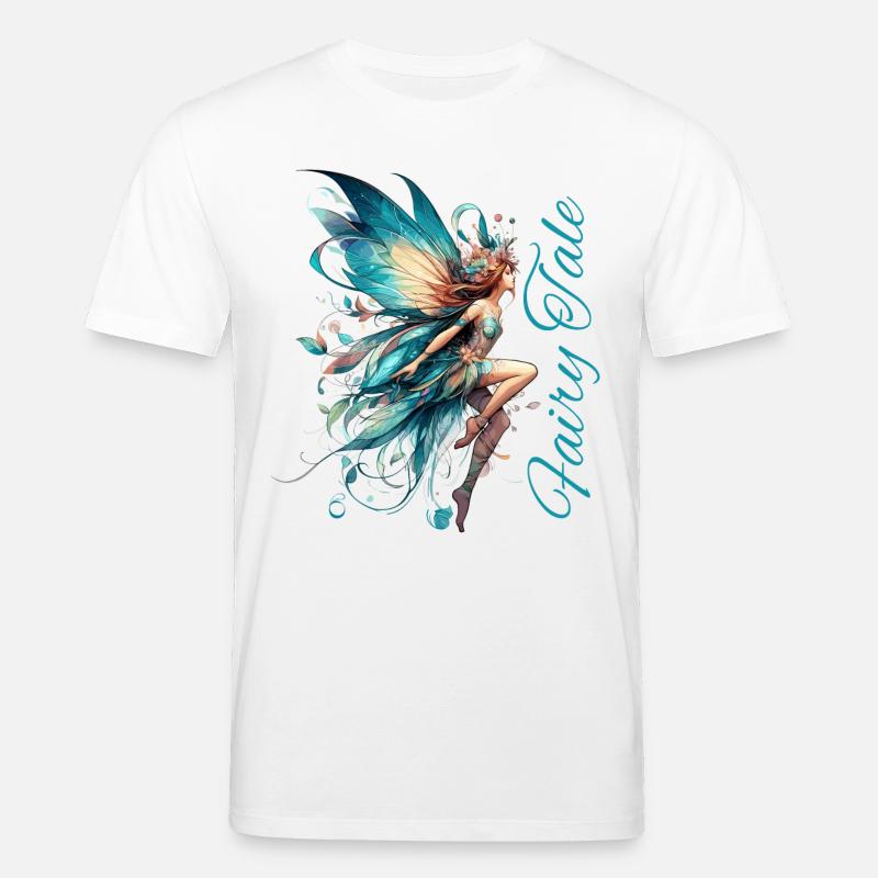 Fee Märchen Geschenk - Stanley/Stella Unisex Bio-T-Shirt CREATOR  - Weiß