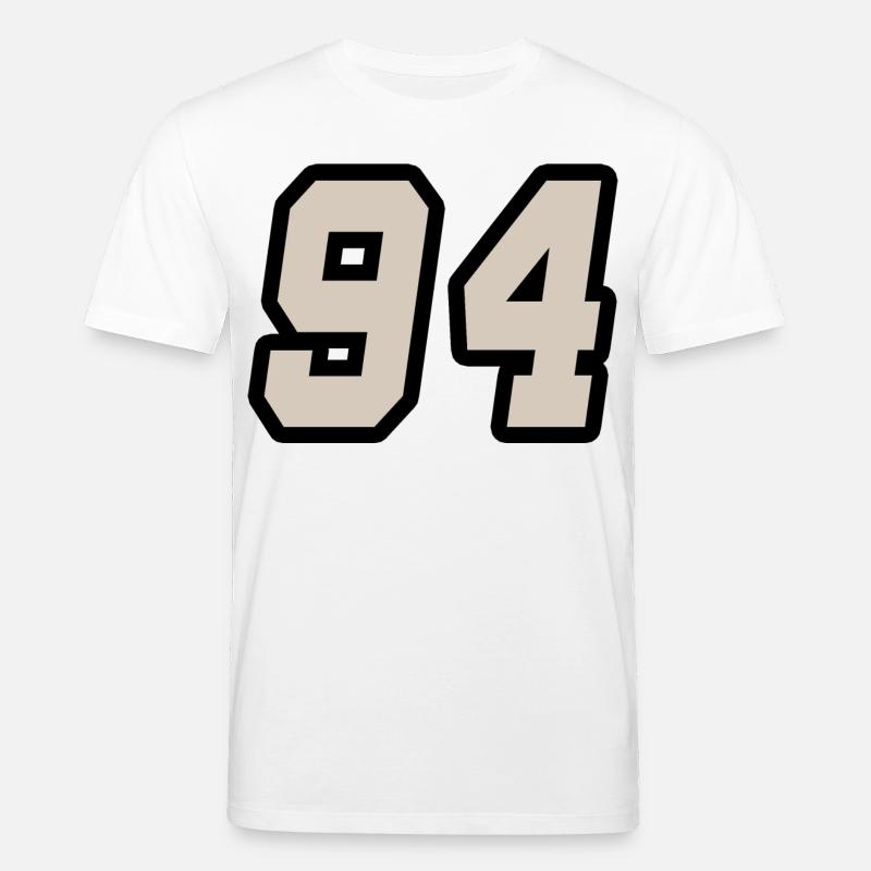 Nummer vierundneunzig 94 - Stanley/Stella Unisex Bio-T-Shirt CREATOR  - Weiß