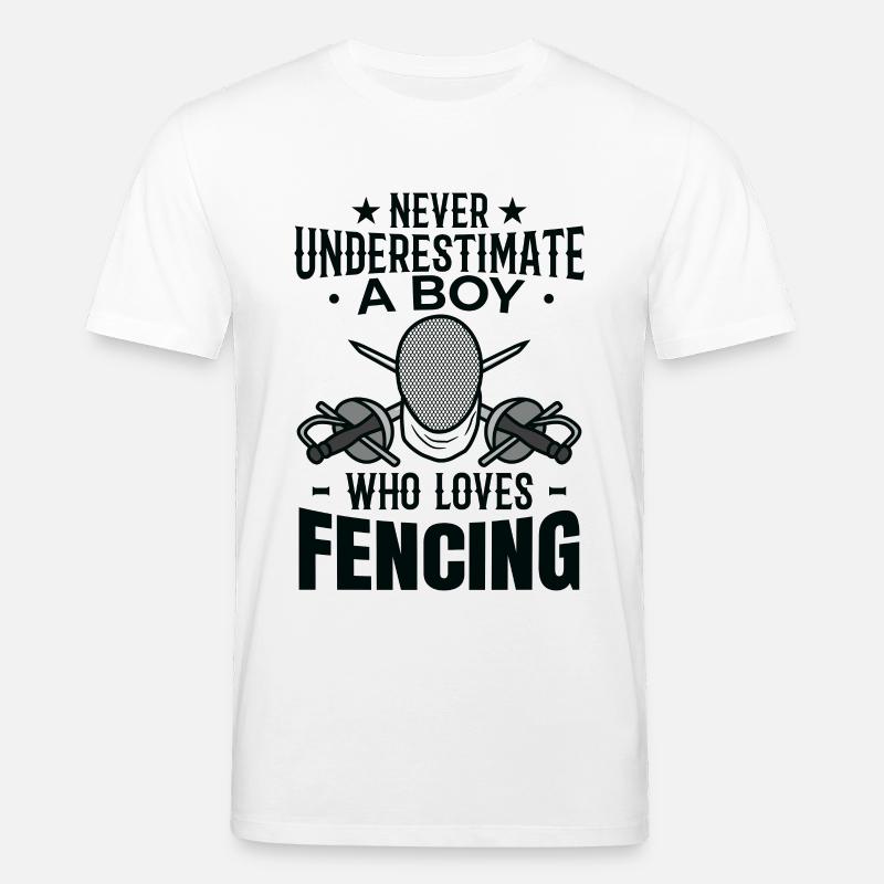 Fechtjunge - Stanley/Stella Unisex Bio-T-Shirt CREATOR  - Weiß