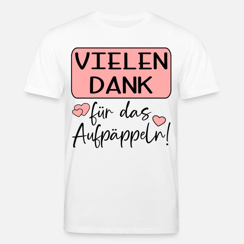 GUTE BESSERUNG - AUFPÄPPELN - Stanley/Stella Unisex Bio-T-Shirt CREATOR - Weiß