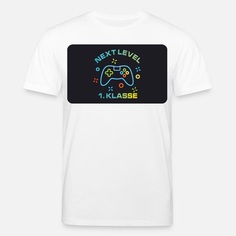 Game Controller - Next Level 1st Class - Stanley/Stella CREATOR Unisex Organic T-Shirt - white