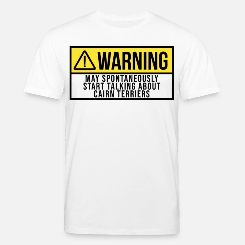 Cairn terrier - T-shirt bio CREATOR Stanley/Stella Unisexe - blanc