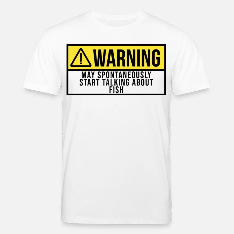 Fisch - Stanley/Stella Unisex Bio-T-Shirt CREATOR  - Weiß