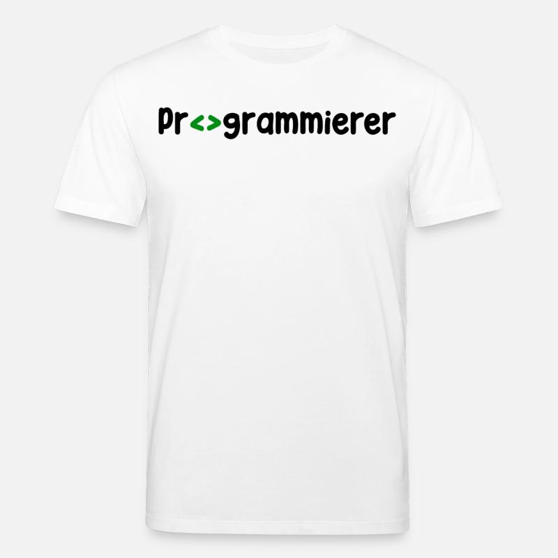 Programmierer Developer Webentwickler Skripting - Stanley/Stella Unisex Bio-T-Shirt CREATOR  - Weiß