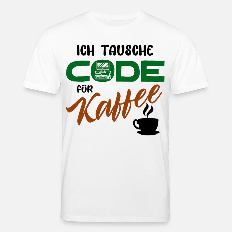 Programmierer Softwareentwickler Developer Code - Stanley/Stella Unisex Bio-T-Shirt CREATOR  - Weiß