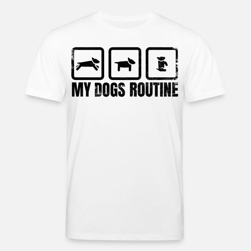 Routine canine - T-shirt bio CREATOR Stanley/Stella Unisexe - blanc
