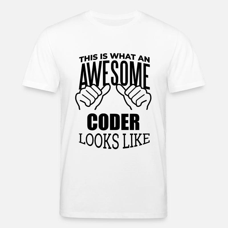 codeur - T-shirt bio CREATOR Stanley/Stella Unisexe - blanc