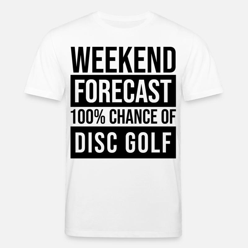 Discgolf - Stanley/Stella Unisex Bio-T-Shirt CREATOR  - Weiß