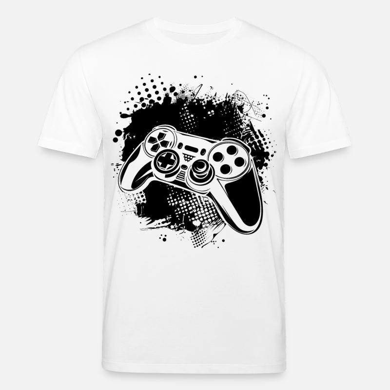 Game Controller - Stanley/Stella Unisex Bio-T-Shirt CREATOR  - Weiß