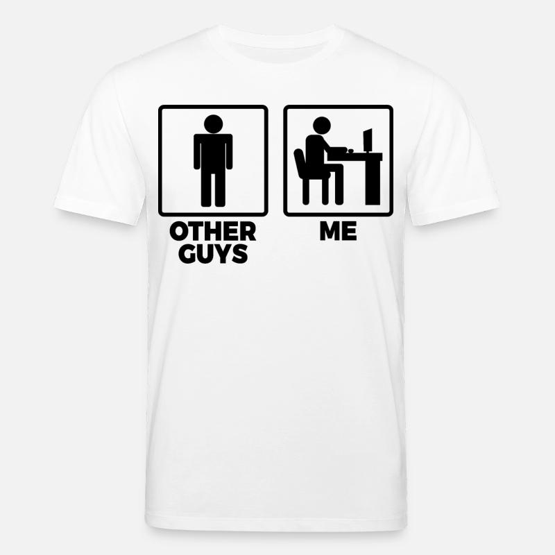 Andere Programmierer und ich - Stanley/Stella Unisex Bio-T-Shirt CREATOR  - Weiß
