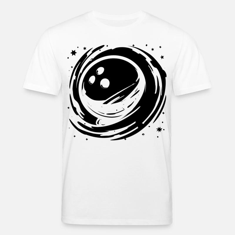Bowling Grafik - Stanley/Stella Unisex Bio-T-Shirt CREATOR  - Weiß