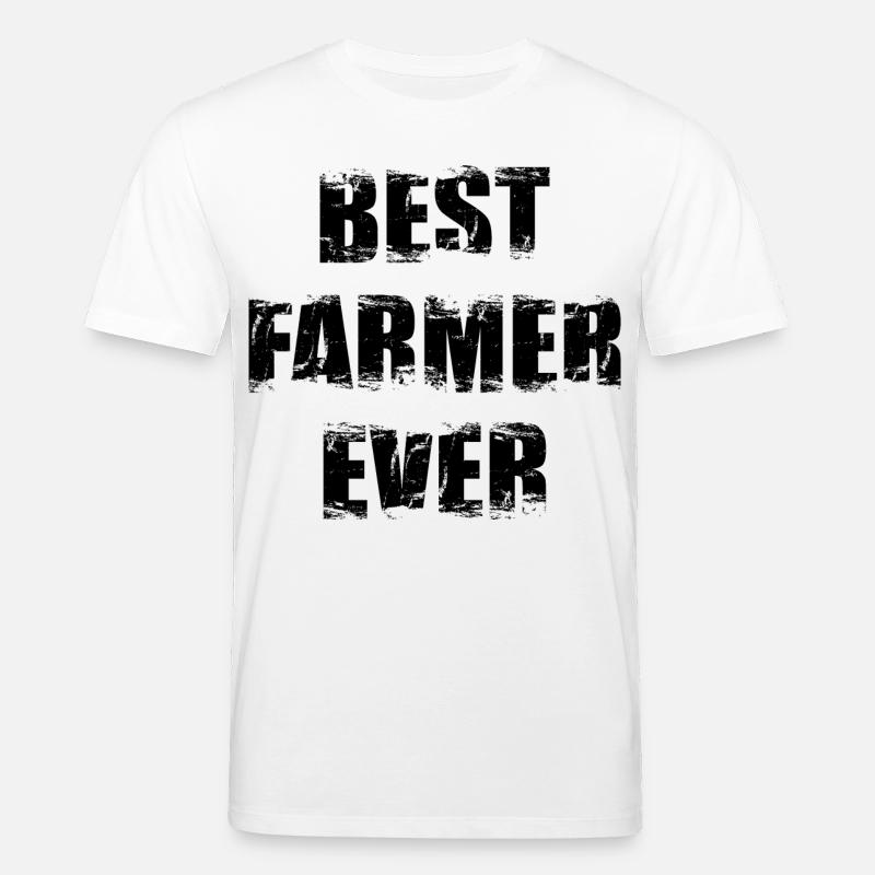 Bester Bauer - Stanley/Stella Unisex Bio-T-Shirt CREATOR  - Weiß