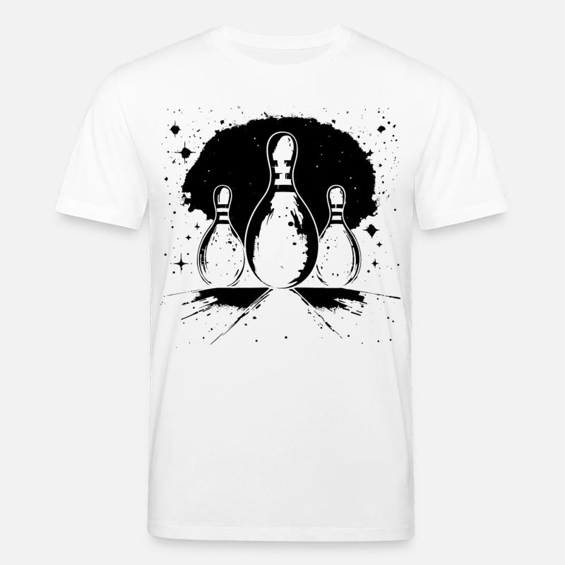 Bowling - Stanley/Stella Unisex Bio-T-Shirt CREATOR  - Weiß