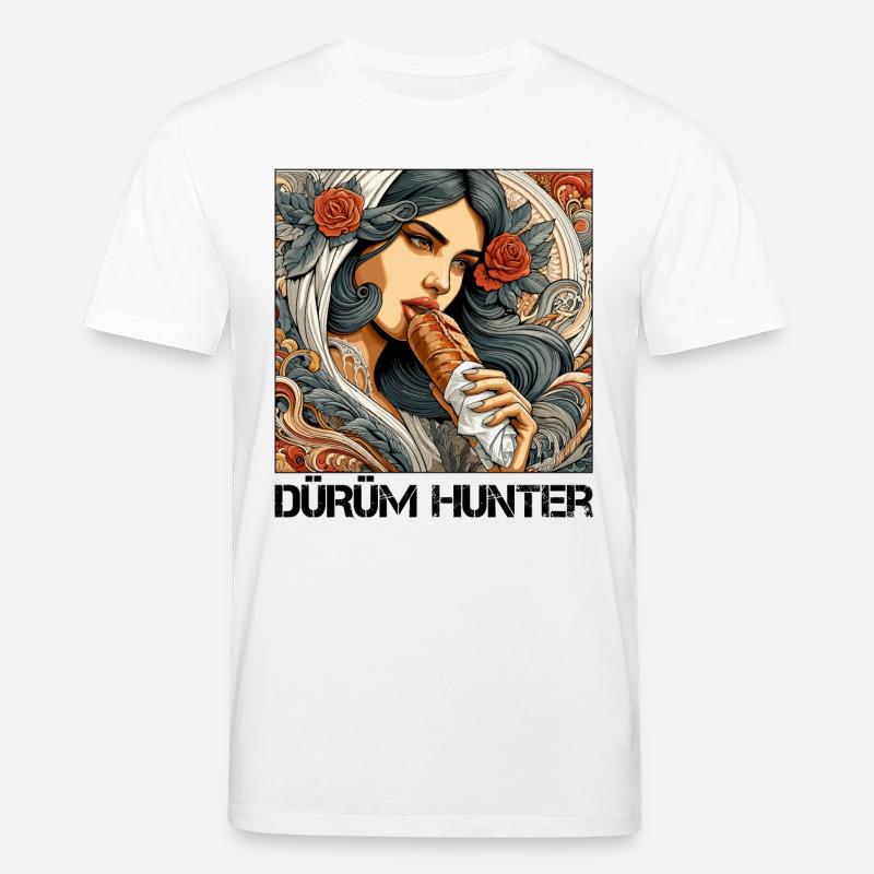 Dürüm Jäger Kebab Geschenk - Stanley/Stella Unisex Bio-T-Shirt CREATOR - Weiß