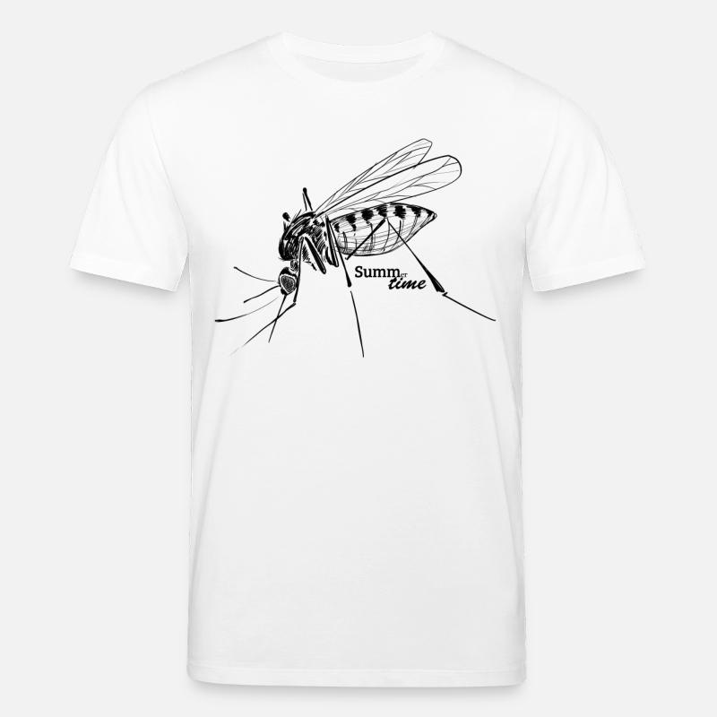 Sommerliebe: Summ-er-time - Mückenzeit - Stanley/Stella Unisex Bio-T-Shirt CREATOR  - Weiß