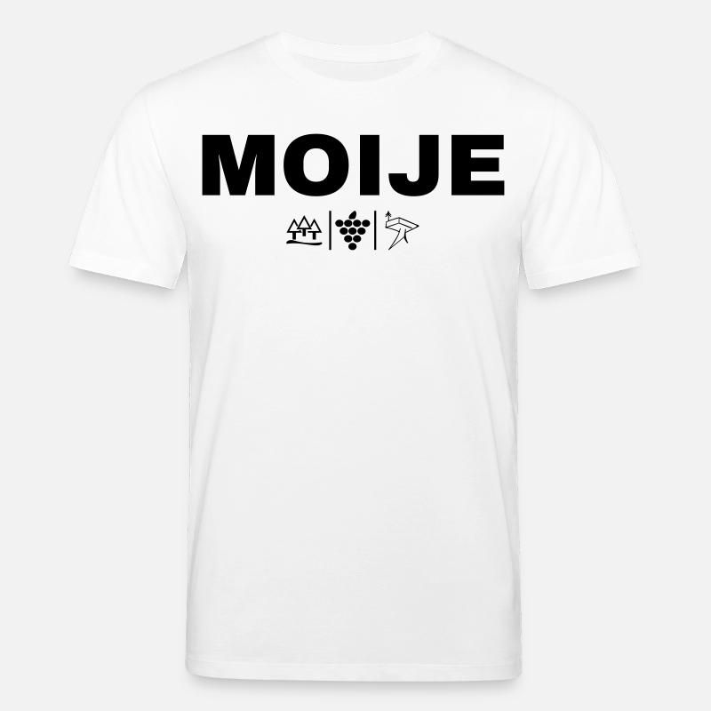 MOIJE - Stanley/Stella Unisex Bio-T-Shirt CREATOR  - Weiß