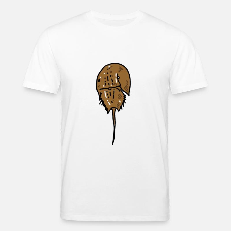 Uralter Pfeilschwanzkrebs - Stanley/Stella Unisex Bio-T-Shirt CREATOR  - Weiß