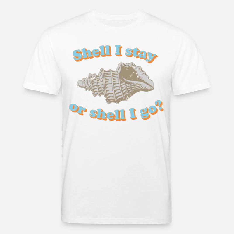 Shell ou go ? - T-shirt bio CREATOR Stanley/Stella Unisexe - blanc