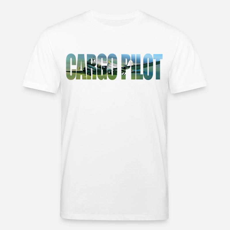 Cargo pilot DC-3 - Stanley/Stella Unisex Bio-T-Shirt CREATOR  - Weiß