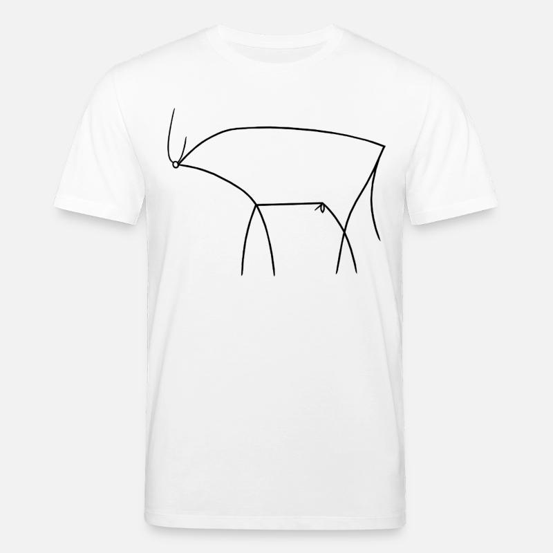 Bull - Stanley/Stella CREATOR Unisex Organic T-Shirt - white