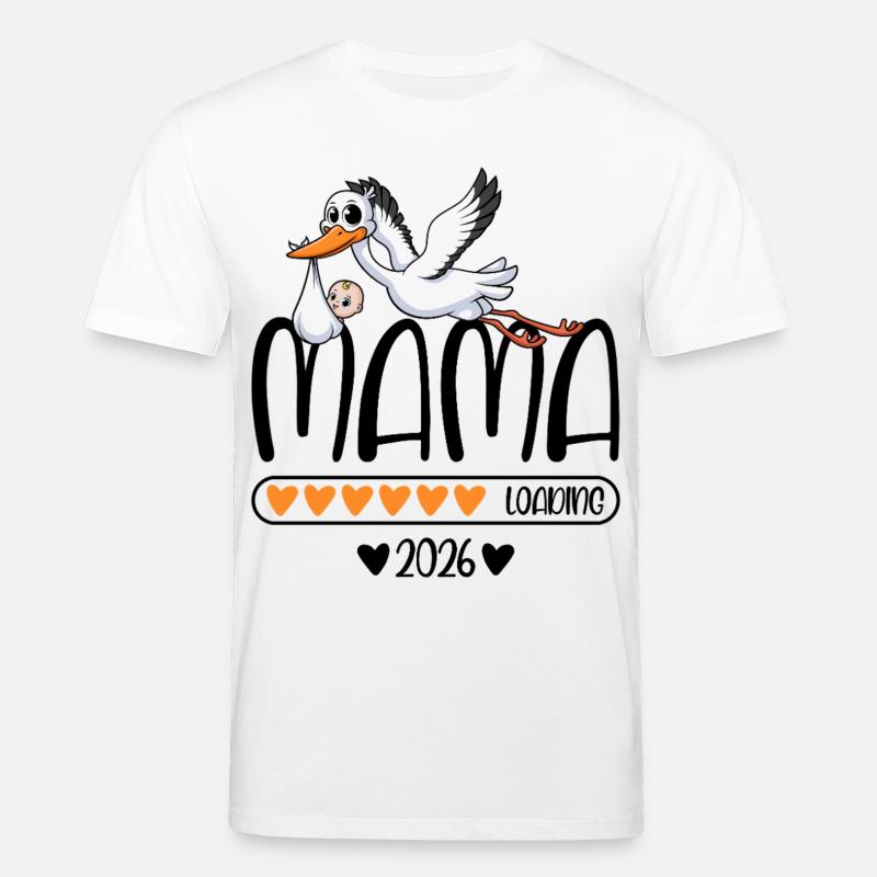 Mama 2026 loading - Stanley/Stella Unisex Bio-T-Shirt CREATOR  - Weiß