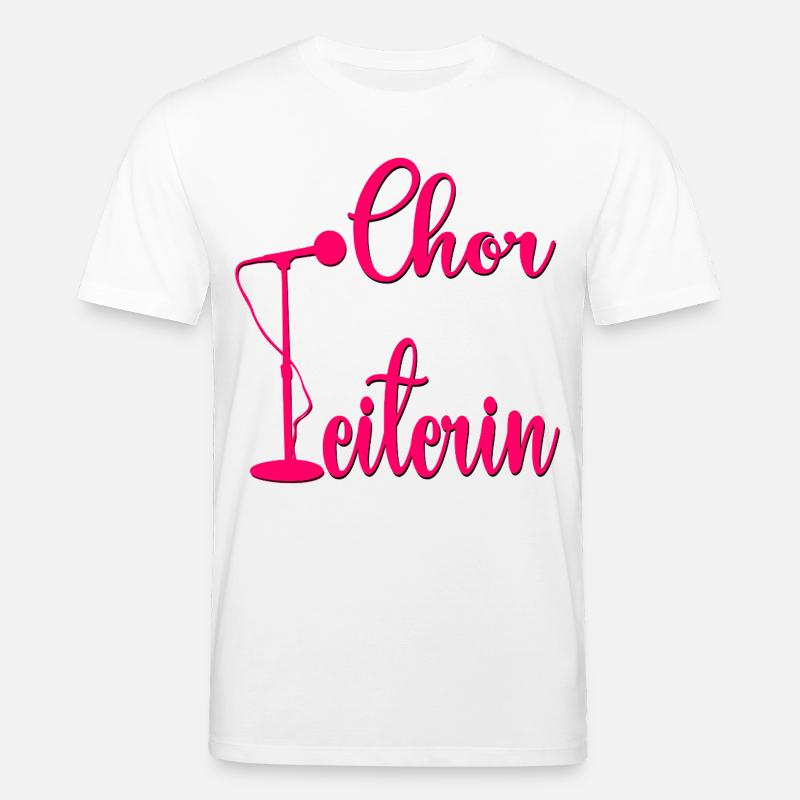 Hobby Chor Leitung Chorleiterin - Stanley/Stella Unisex Bio-T-Shirt CREATOR  - Weiß
