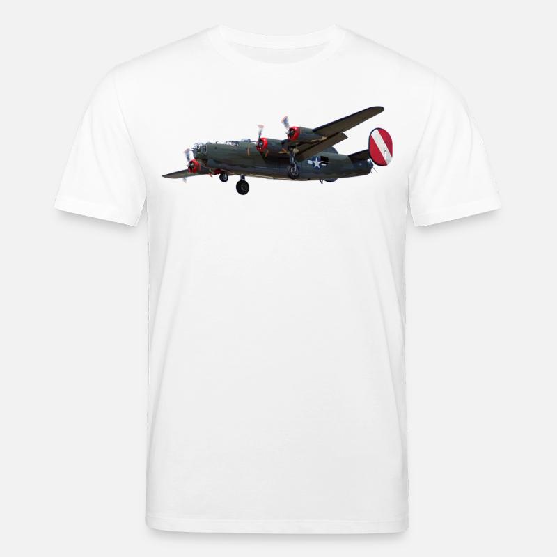 Bomber B-24 Liberator - Stanley/Stella Unisex Bio-T-Shirt CREATOR  - Weiß