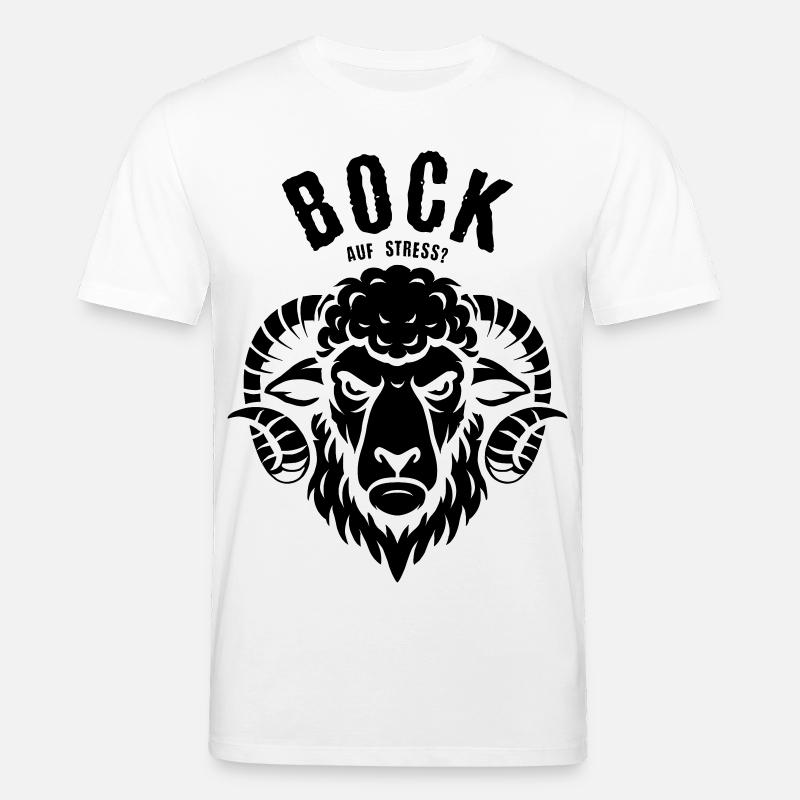 Bock auf Stress? - Stanley/Stella Unisex Bio-T-Shirt CREATOR  - Weiß