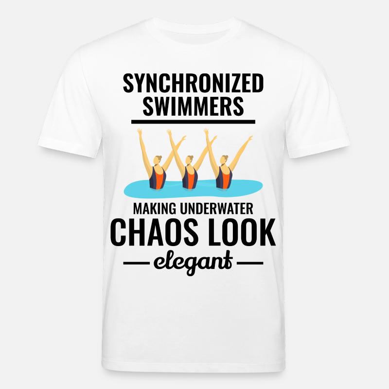 Conception du trio de nage synchronisée - T-shirt bio CREATOR Stanley/Stella Unisexe - blanc